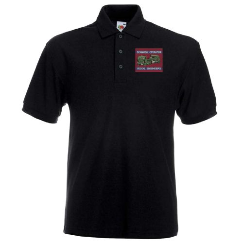 Scammell Operator Embroidered polo shirt